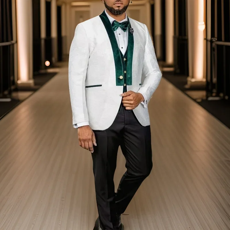 Men Formal Wear Clothes - Afrikaanse Bruiloft Pakken Voor Mannen Slim