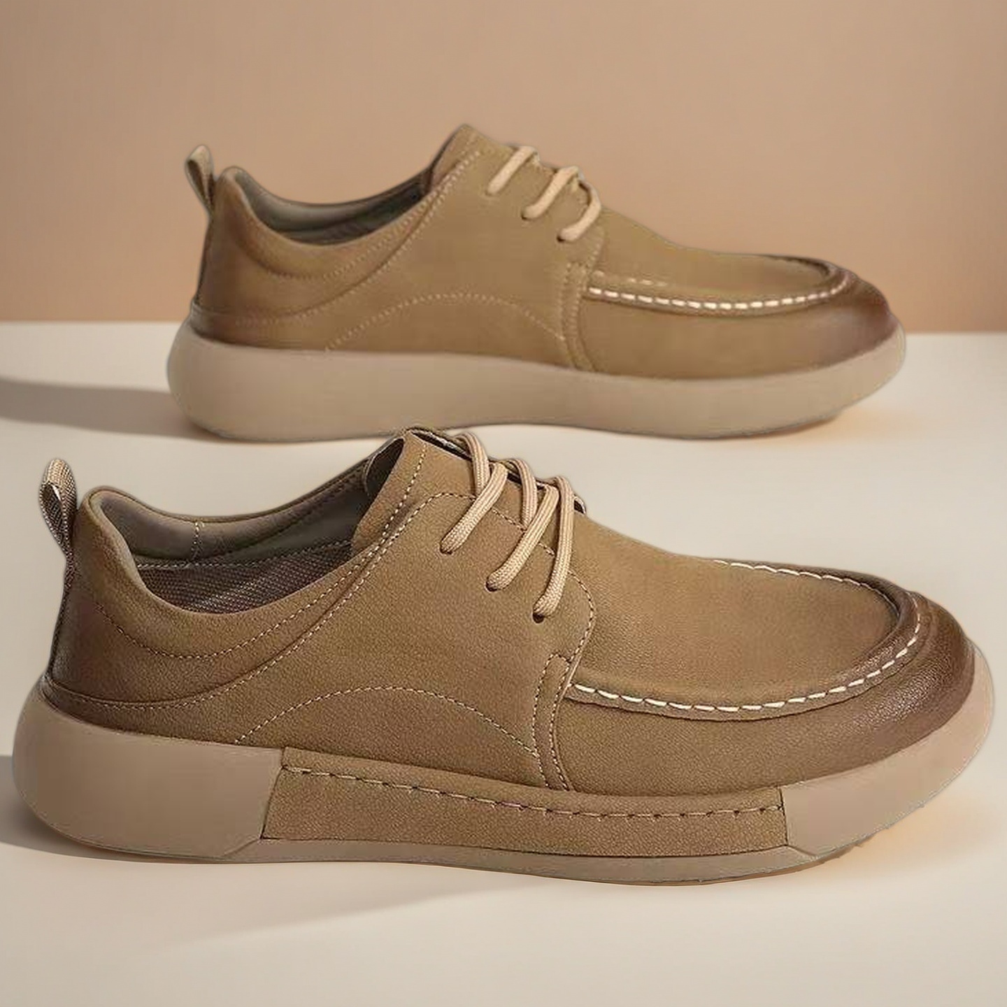 Formal Men Daily Wear Footwear - Brede herenschoenen van leer, casual en