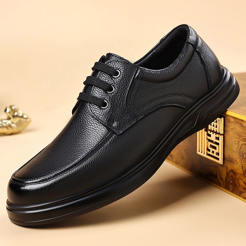 Formal Men Daily Wear Footwear - Heren lederen Oxford schoenen met veters,
