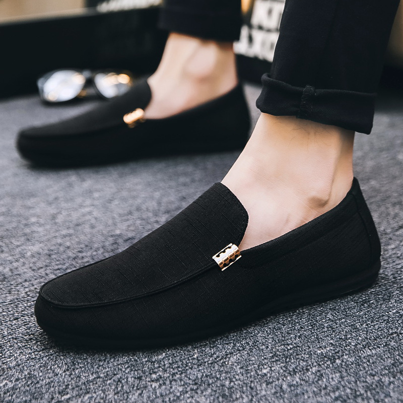 Men'S Formal Party Wear Shoes - Mannen Casual Schoenen Canvas Slip Op