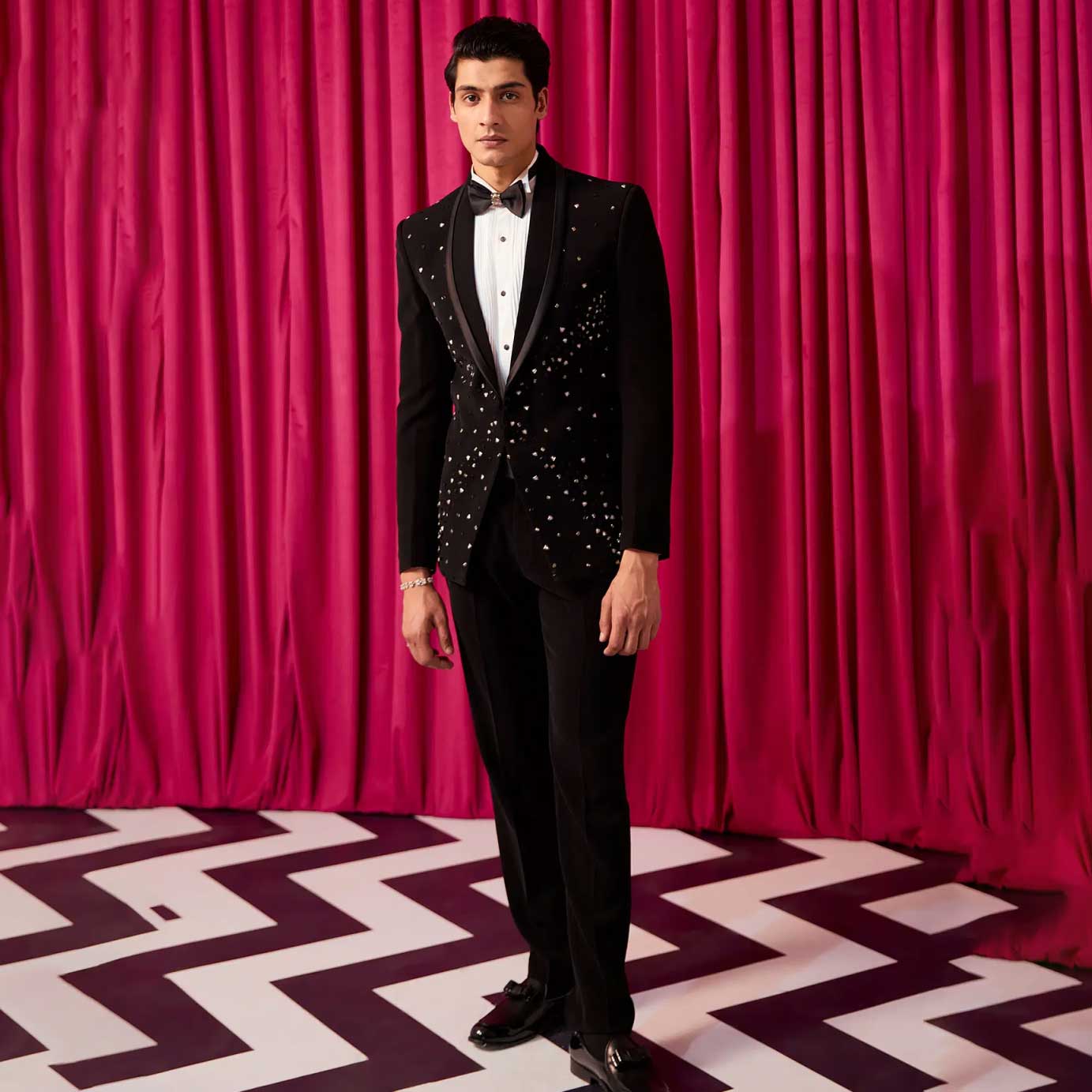 Men'S Formal Wear No Suit - Nieuwe Bruiloft Heren Pak Kristal Mannen
