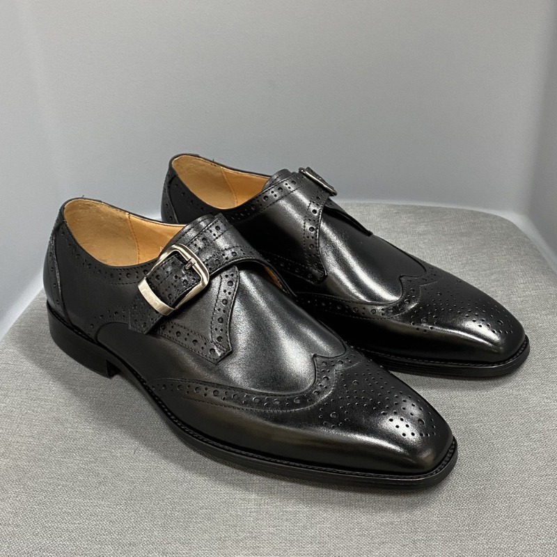 Men'S Formal Party Wear Shoes - Casual schoenen voor heren Carving lederen