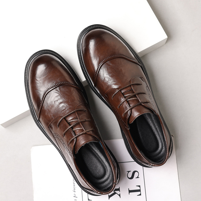 Leren herenschoenen voor casua - Men'S Formal Wear For Office recensie en prijs