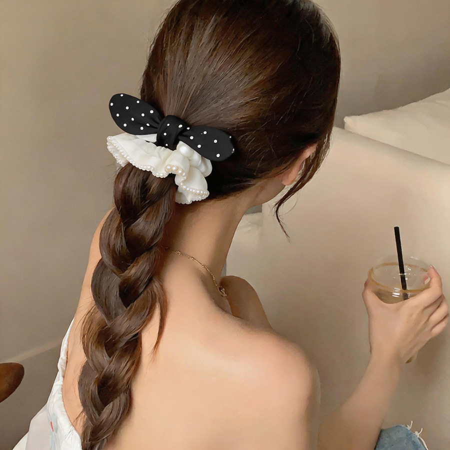 Zwarte witte satijnen polkadot - Satin Bow Tie recensie en prijs