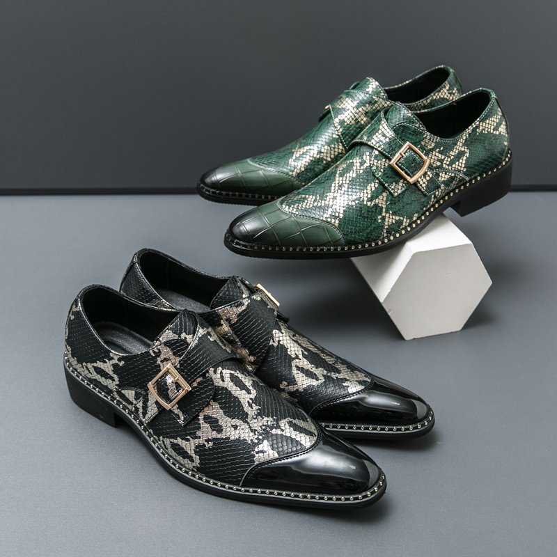 Retro Klassieke Le Fu Schoenen - Men'S Formal Party Wear Shoes recensie en prijs