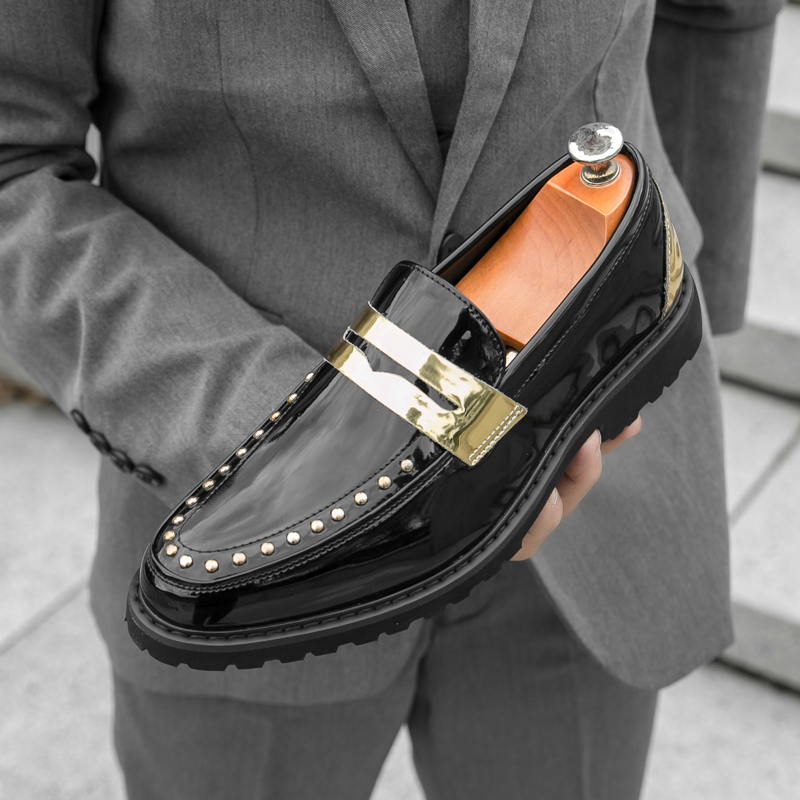 Mannen Modieuze Loafers PU Dik - Men'S Formal Party Wear Shoes recensie en prijs