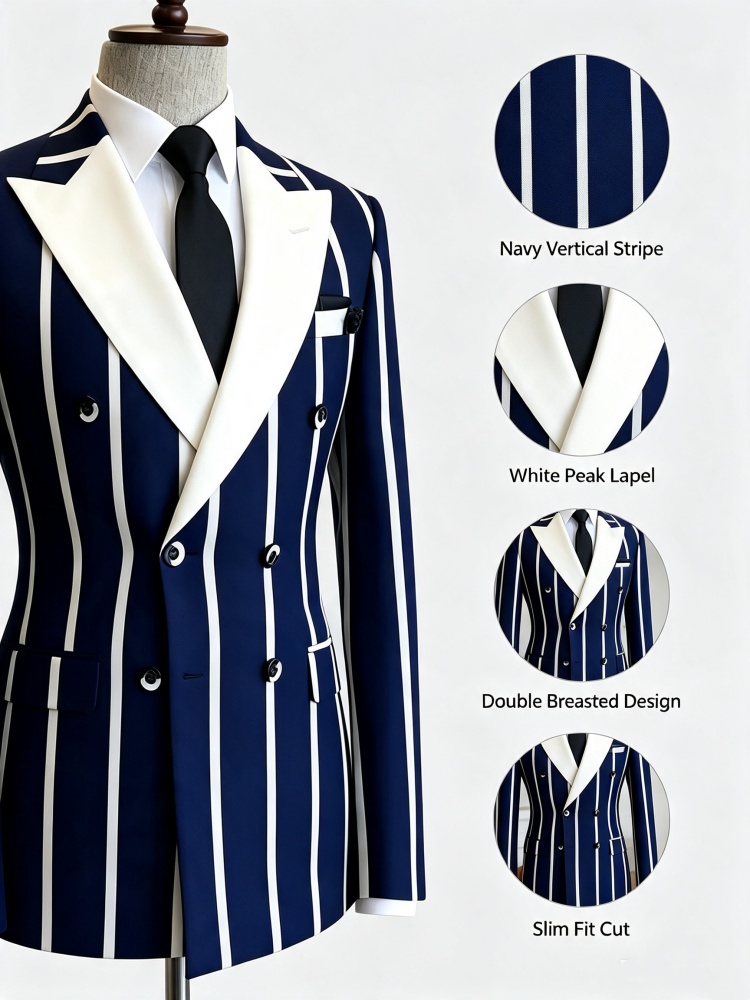 Heren Slim Fit Business Blazer - Men Formal Wear Outfits recensie en prijs