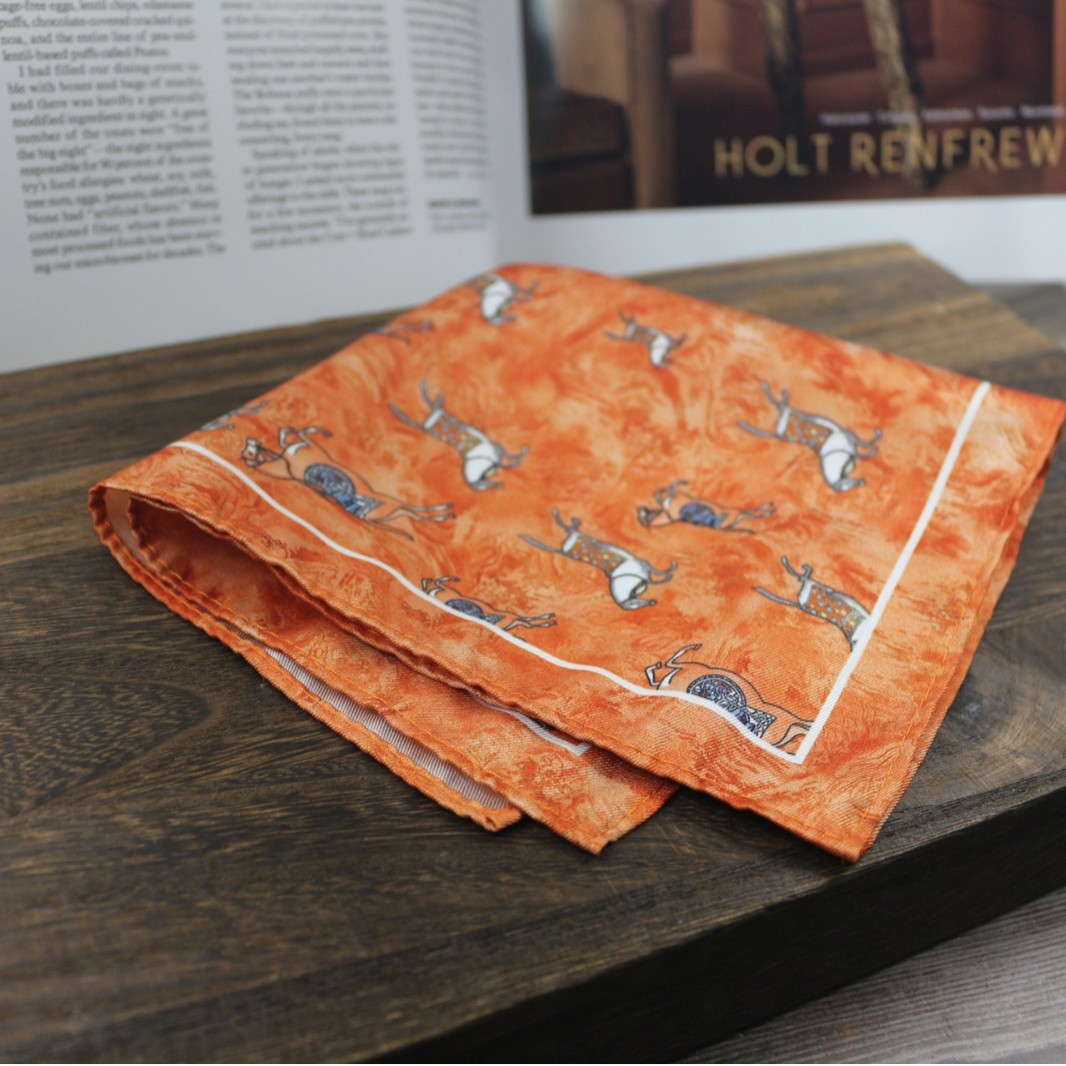 Vintage print zakdoek voor her - Formal Wear Men H&M recensie en prijs