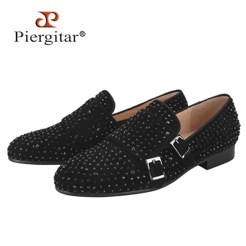 Piergitar Nieuwe Zwarte Suede  - Men'S Formal Party Wear Shoes recensie en prijs