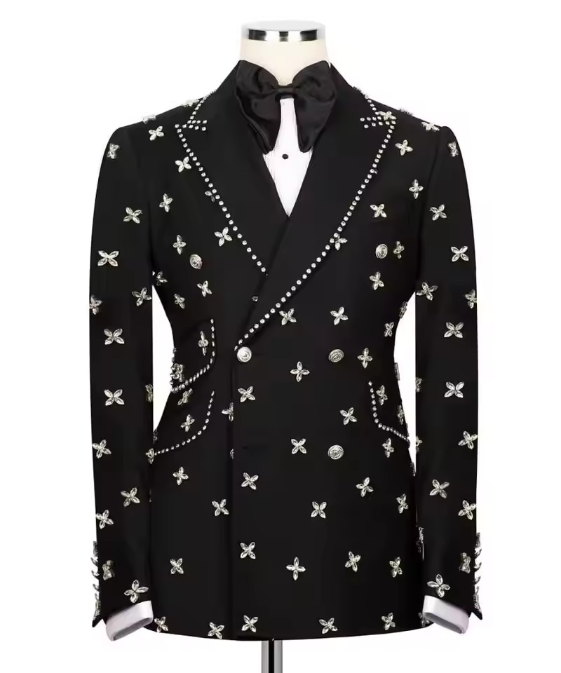 Luxe diamanten kralen heren sm - Men'S Formal Wear No Suit recensie en prijs