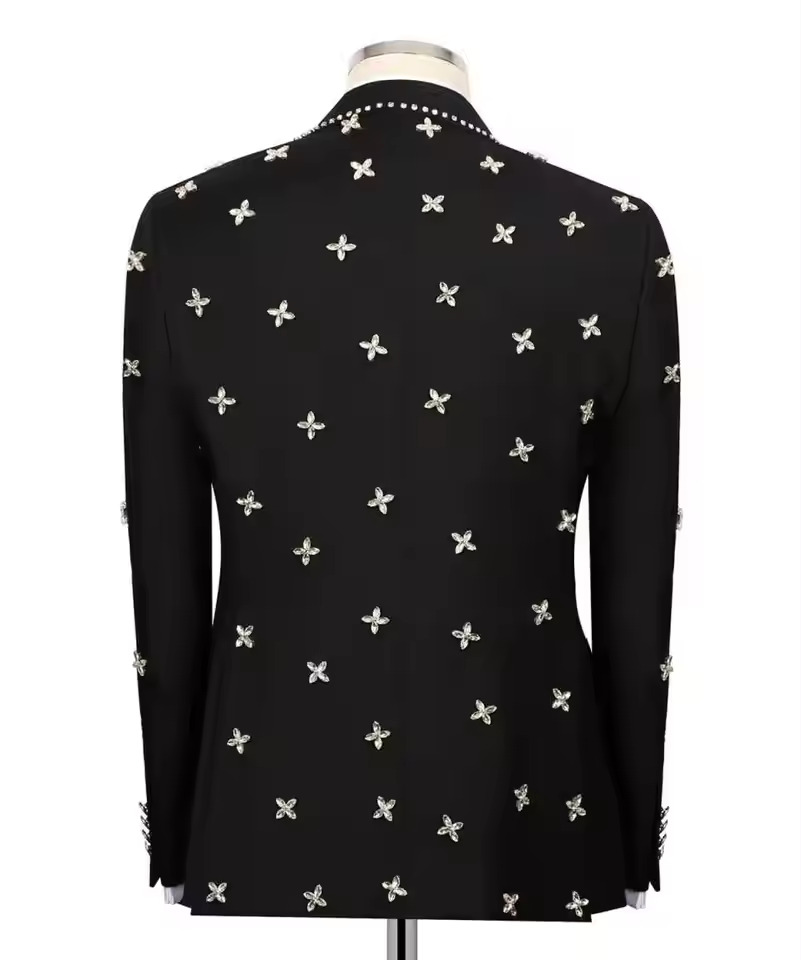 Luxe diamanten kralen heren sm - Men'S Formal Wear No Suit recensie en prijs