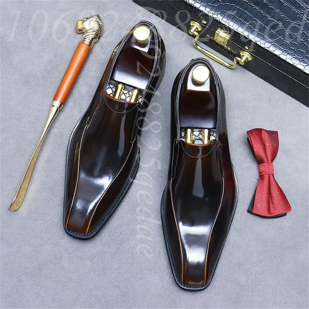 Handgemaakte vintage veterscho - Formal Men Daily Wear Footwear recensie en prijs