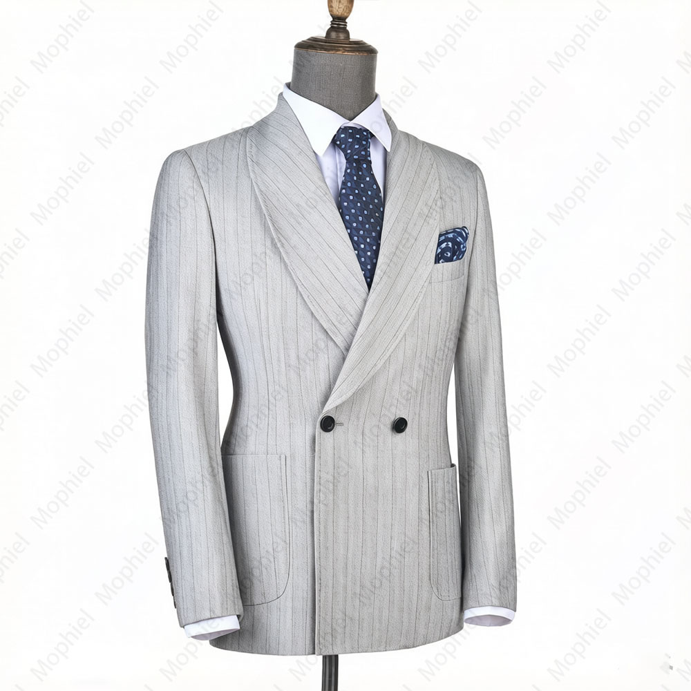 Mophiel Lichtgrijs Herenpak Ge - Men'S Formal Wear For Office recensie en prijs