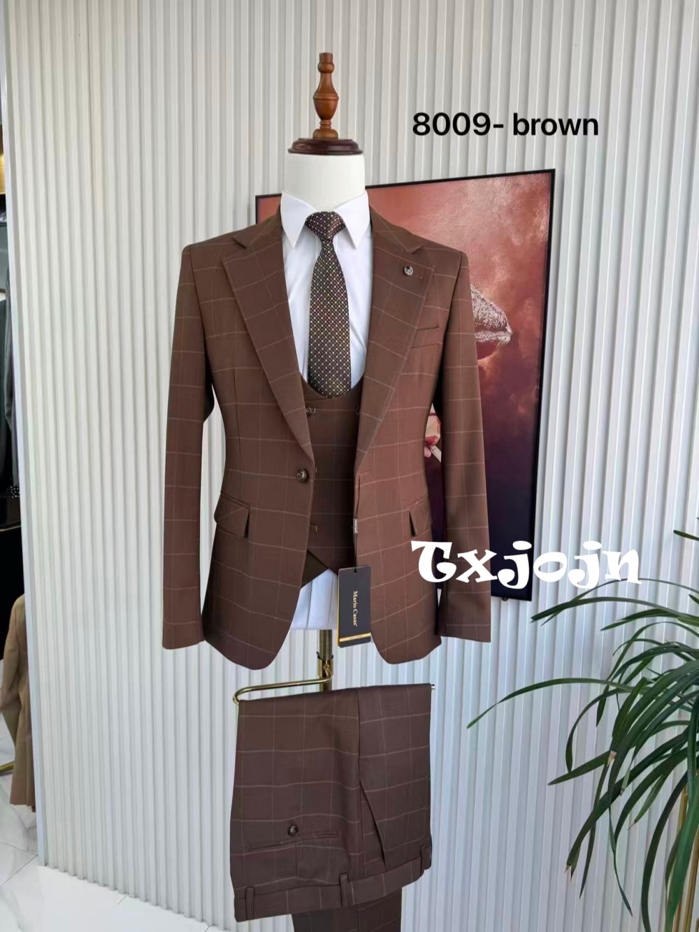 Heren Ruitpak 3-delig (jas, ve - Men'S Formal Wear For Office recensie en prijs