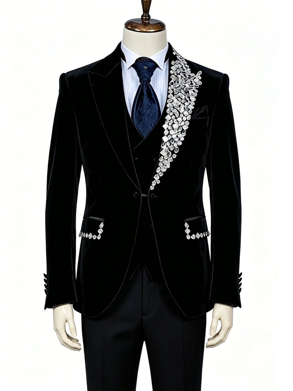 Formele Bruiloft Smoking Fluwe - Men'S Formal Wear No Suit recensie en prijs