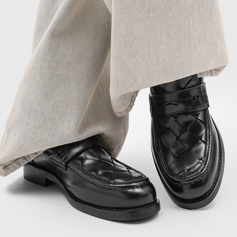 Handgemaakte geweven penny loa - Men'S Formal Office Wear Shoes recensie en prijs