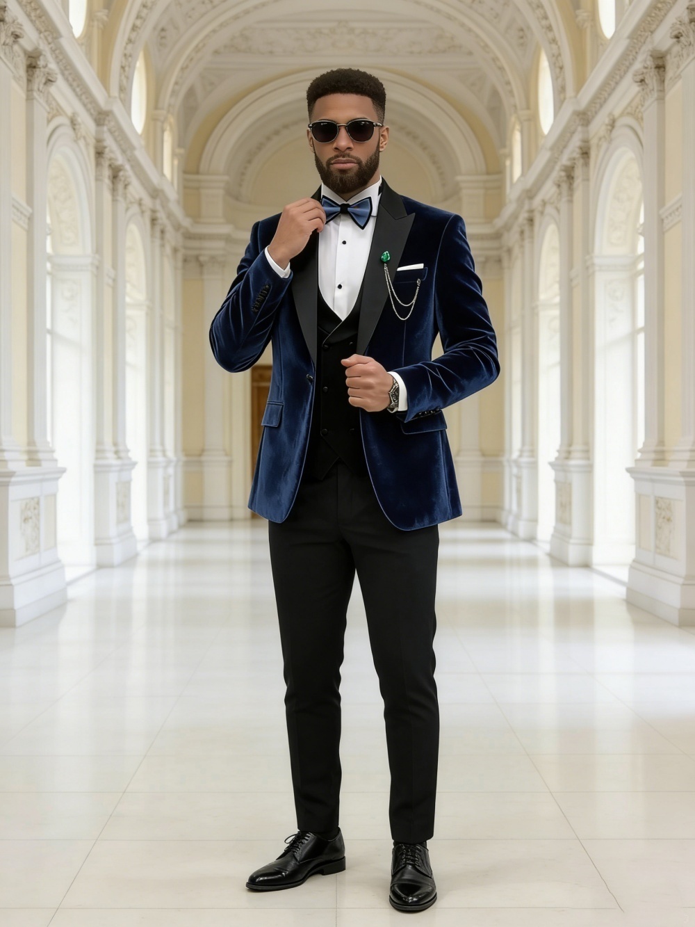 Luxueuze fluwelen herfst-winte - Men'S Formal Wear In Winter recensie en prijs
