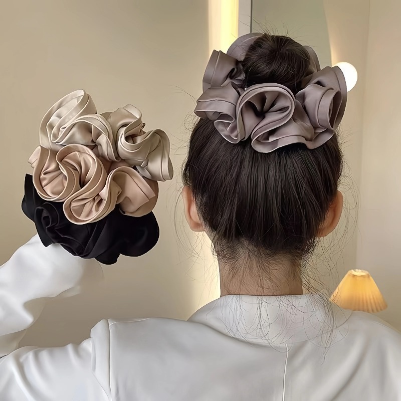 Koreaanse satijnen scrunchies  - Satin Bow Tie recensie en prijs