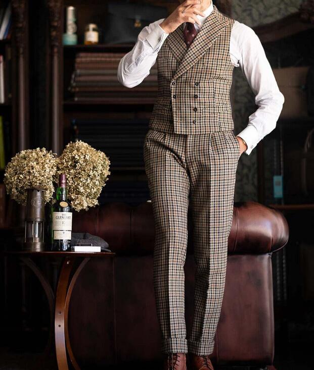 Klassieke Mannen Pak Plaid Bus - Men'S Formal Wear No Suit recensie en prijs