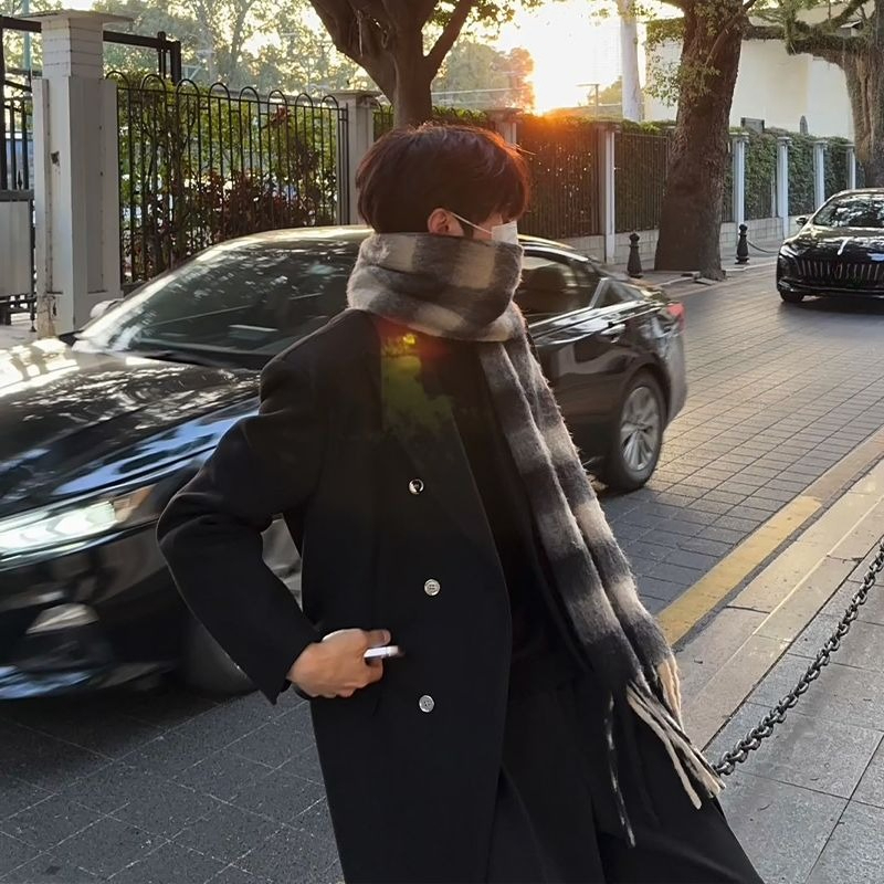 Koreaans geïnspireerde wollen  - Men'S Formal Wear In Winter recensie en prijs