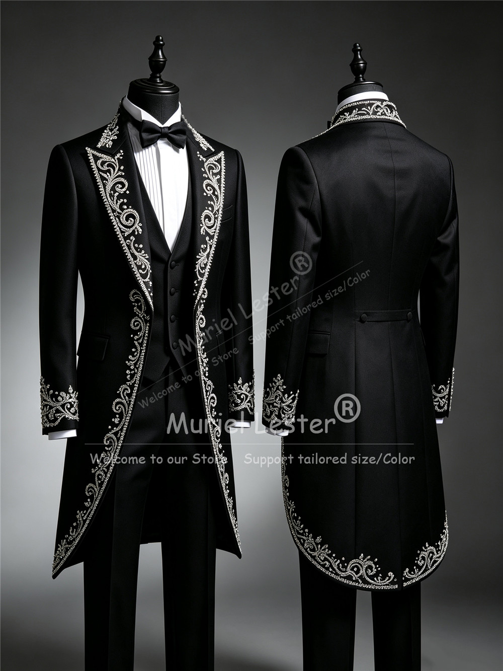 Heren Briljante Kristallen Par - Men Formal Wear Clothes recensie en prijs
