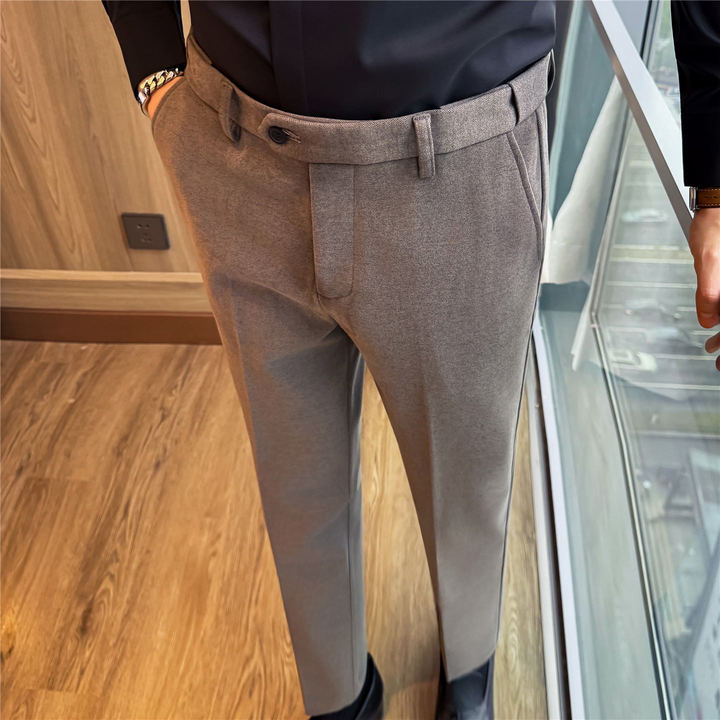 Heren wollen blend rechte pant - Men'S Formal Wear In Winter recensie en prijs