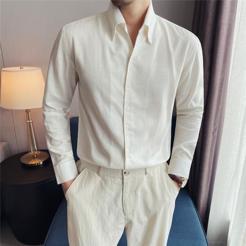 100% Lyocell ademende overhemd - Men Formal Wear Clothes recensie en prijs