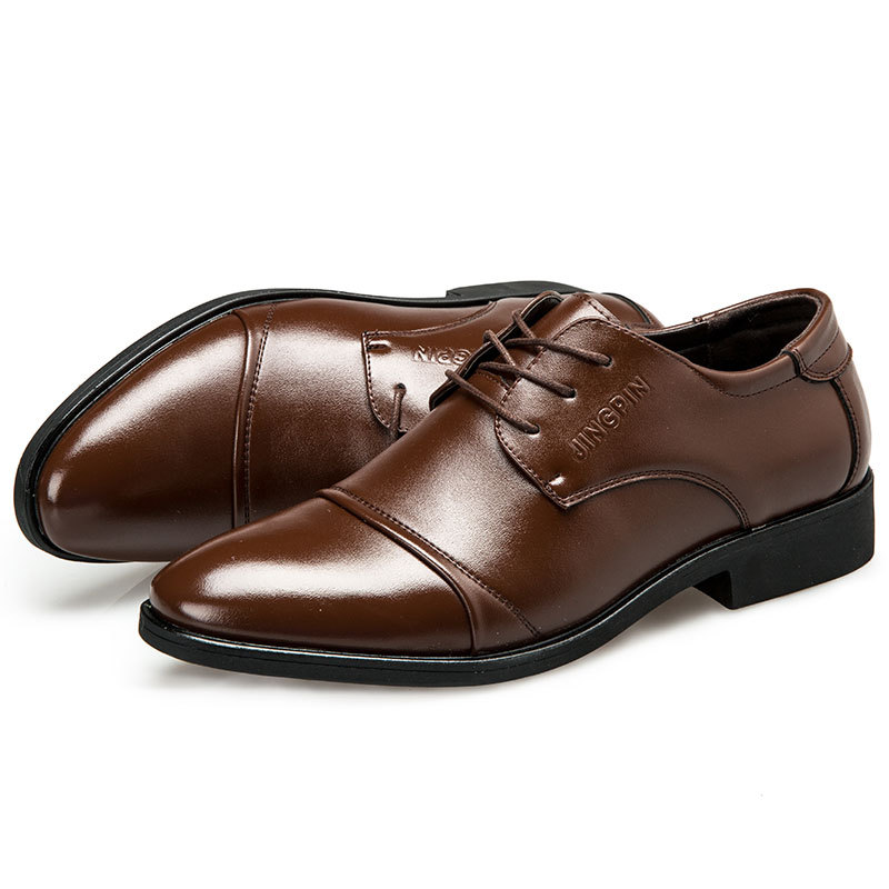Grote leren herenschoenen, zak - Men'S Formal Party Wear Shoes recensie en prijs