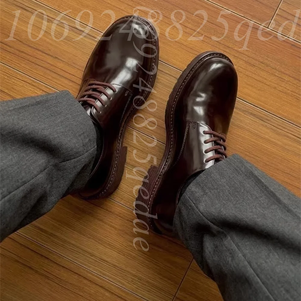 Handgemaakte vintage veterscho - Formal Men Daily Wear Footwear recensie en prijs
