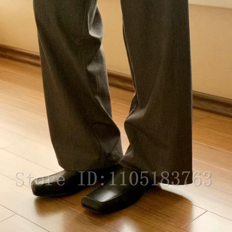 Zwart leren loafers voor heren - Formal Men Daily Wear Footwear recensie en prijs