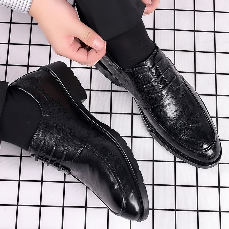 Leren herenschoenen voor casua - Men'S Formal Office Wear Shoes recensie en prijs