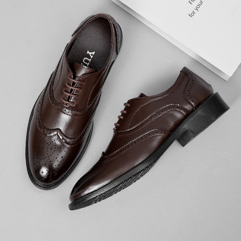 Formele lederen schoenen, klas - Men'S Formal Office Wear Shoes recensie en prijs