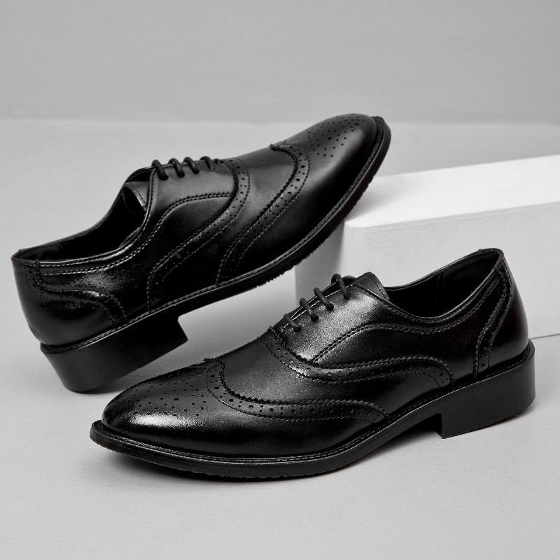 Formele lederen schoenen, klas - Men'S Formal Office Wear Shoes recensie en prijs