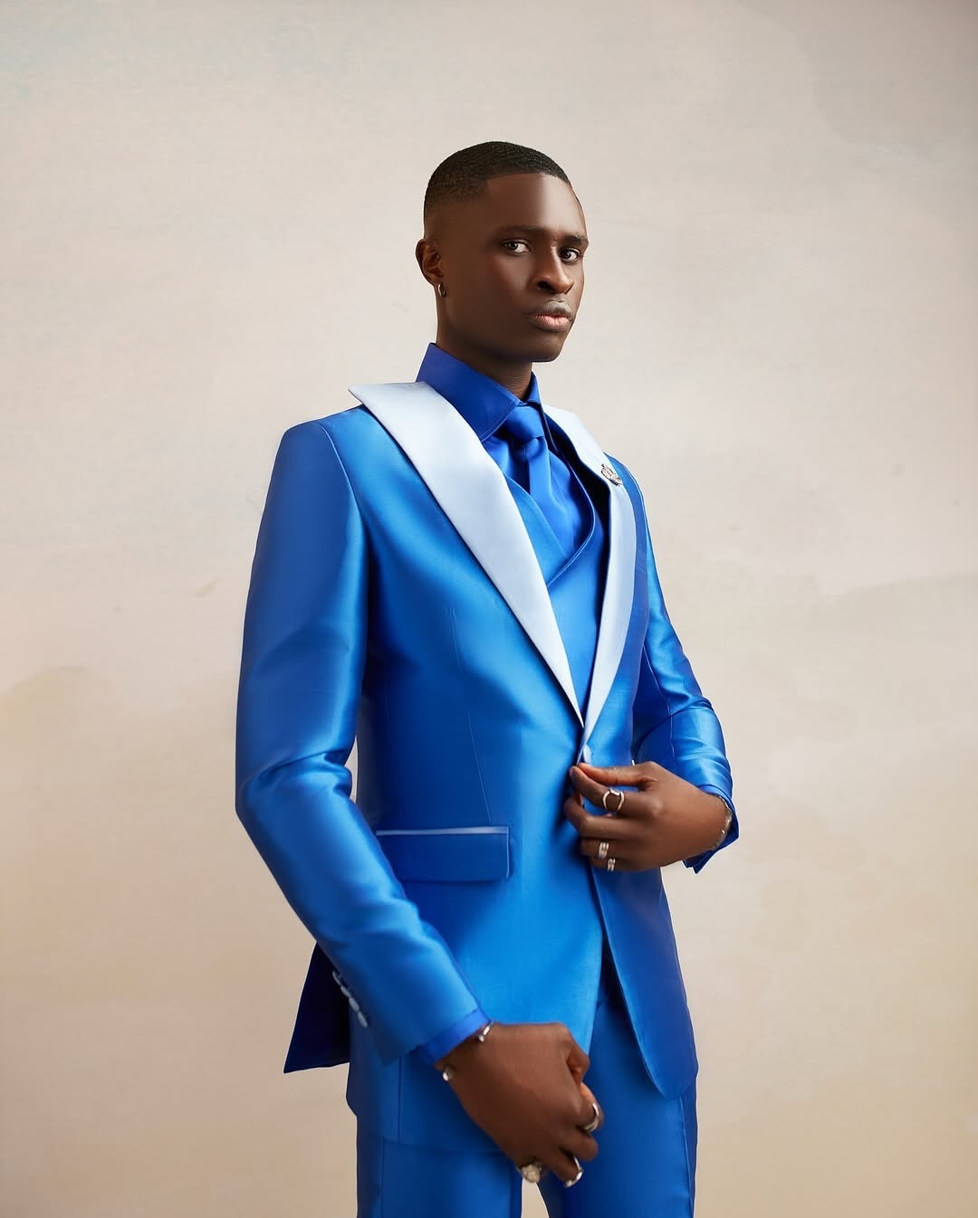 Satijn Mannen Pak Set 3-delig  - Men Formal Wear Modern recensie en prijs