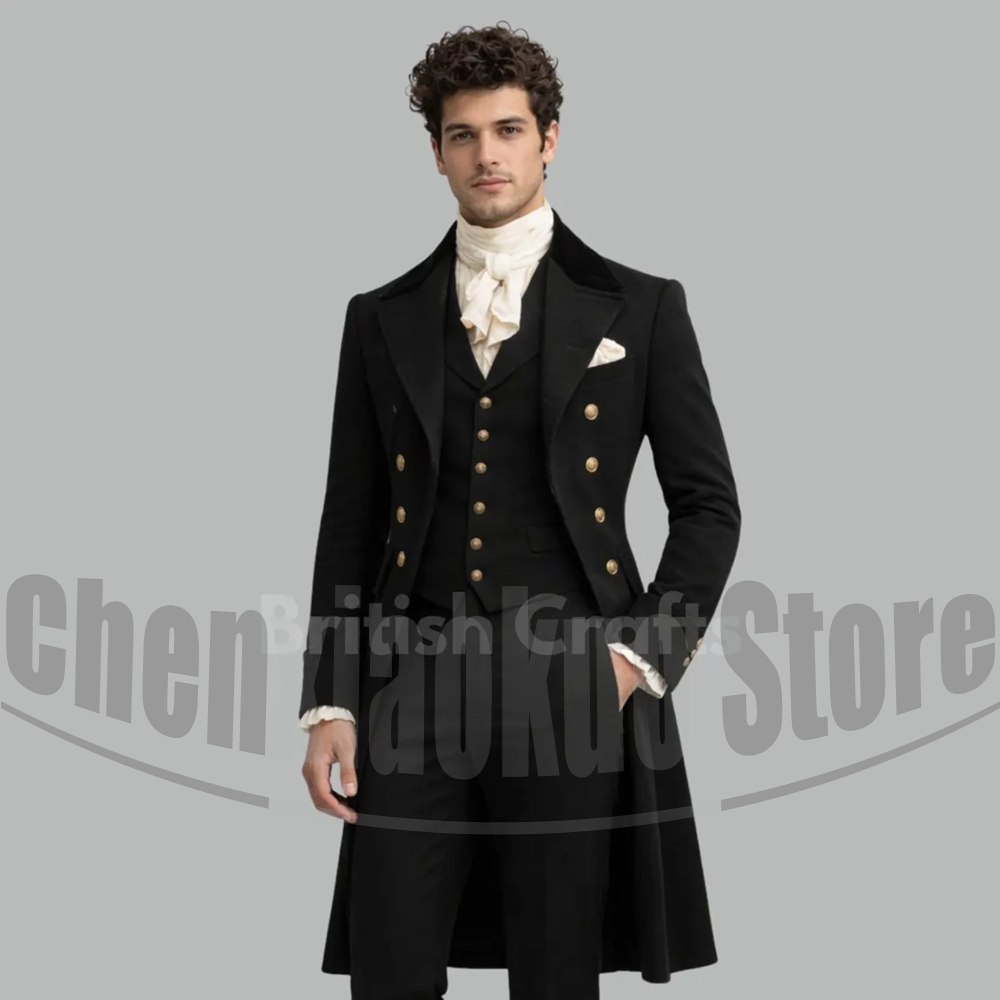 Zwarte mannen Victoriaanse smo - Victorian Men'S Formal Wear recensie en prijs