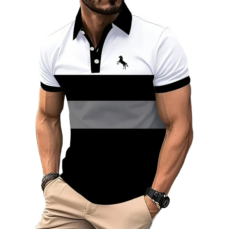 Herenpoloshirt, korte mouw, kl - Men Formal Wear Clothes recensie en prijs