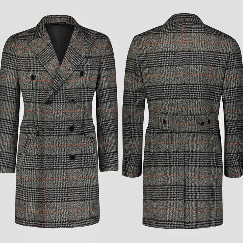 Moderne rasterwollen mix heren - Men Formal Wear Modern recensie en prijs