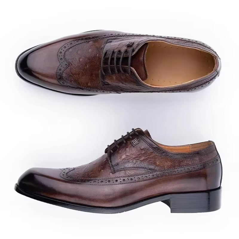 Heren schoenen van rundleer me - Formal Men Daily Wear Footwear recensie en prijs