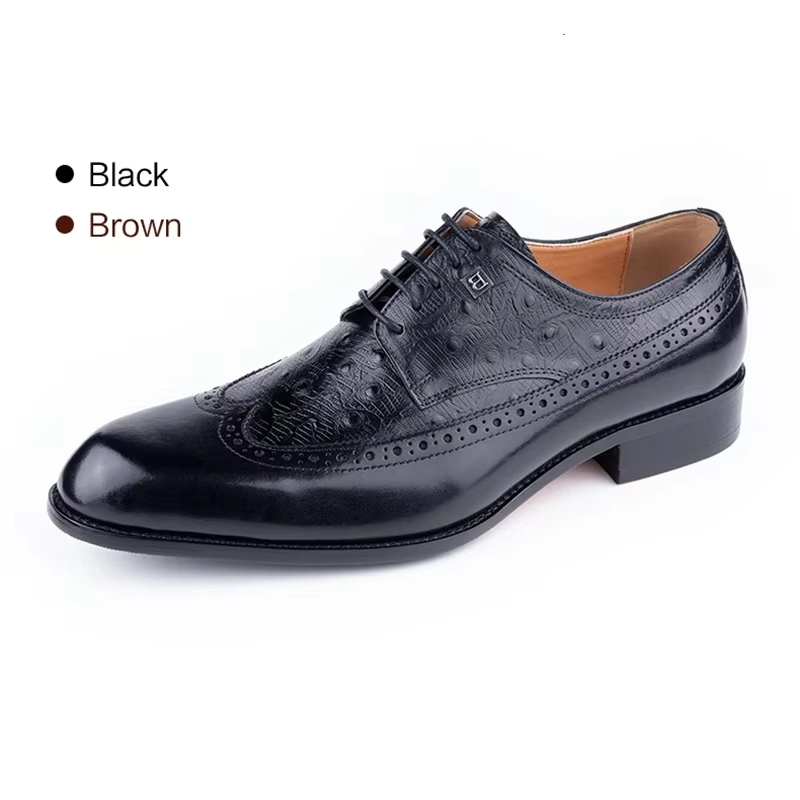 Heren schoenen van rundleer me - Formal Men Daily Wear Footwear recensie en prijs