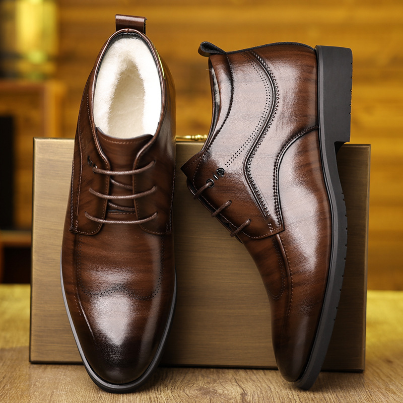 Leren winterschoenen voor here - Men'S Formal Wear In Winter recensie en prijs
