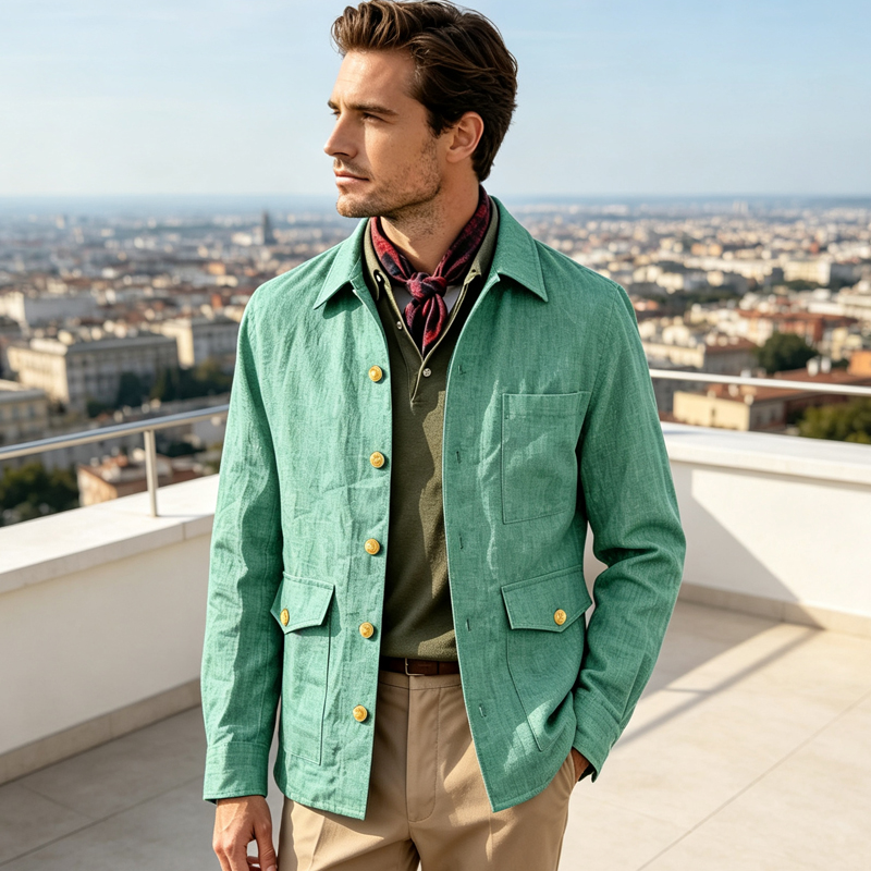 Vintage linnen herenjas met re - Men'S Formal Wear For Office recensie en prijs
