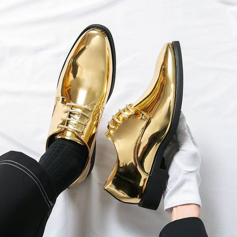 Dagelijkse puntige leren schoe - Men'S Formal Party Wear Shoes recensie en prijs