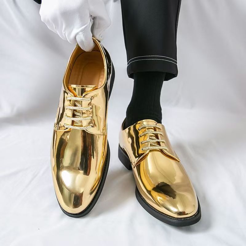 Dagelijkse puntige leren schoe - Men'S Formal Party Wear Shoes recensie en prijs