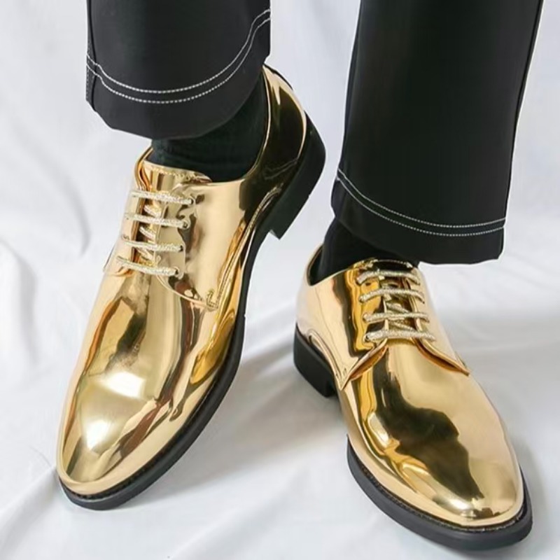 Dagelijkse puntige leren schoe - Men'S Formal Party Wear Shoes recensie en prijs