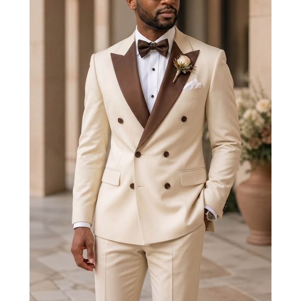Heren Double Breasted Smokingp - Men Formal Wear Outfits recensie en prijs