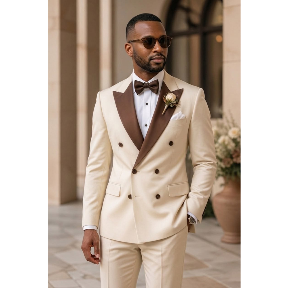 Heren Double Breasted Smokingp - Men Formal Wear Outfits recensie en prijs