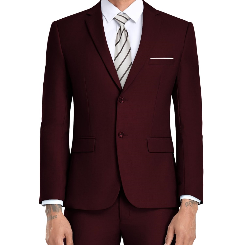 Slim Fit Tweedelig Bruidspak v - Formal Wear Men H&M recensie en prijs