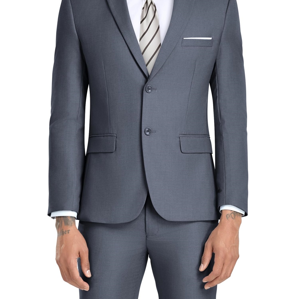 Slim Fit Tweedelig Bruidspak v - Formal Wear Men H&M recensie en prijs